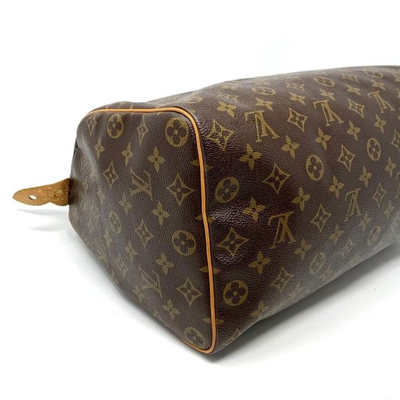 AUTH LOUIS VUITTON MONOGRAM SPEEDY 35 HAND BAG - Picture 9 of 15